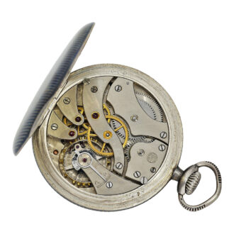 Extremely rare Swiss Tula decorated pocket watch Circa 1941