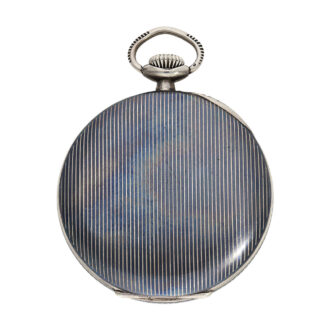 Extremely rare Swiss Tula decorated pocket watch Circa 1941