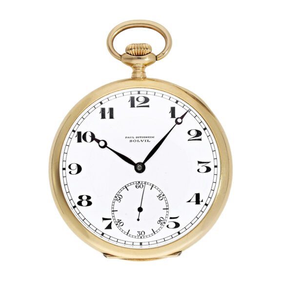 Elegant Swiss 14K gold precision pocket watch Circa 1920 Elegant Swiss 14K gold precision pocket watch Circa 1920