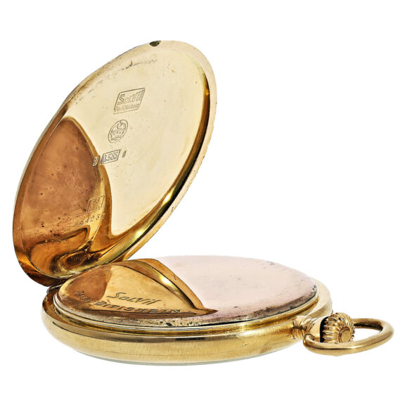 Elegant Swiss 14K gold precision pocket watch Circa 1920 Elegant Swiss 14K gold precision pocket watch Circa 1920