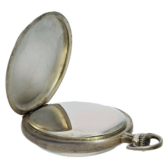 Unique Swiss silver chronometer pocket watch Circa 1900 Unique Swiss silver chronometer pocket watch Circa 1900