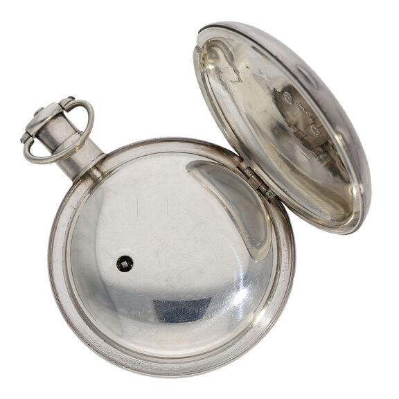 Very heavy English silver anchor chronometer watch Circa 1805 Very heavy English silver anchor chronometer watch Circa 1805