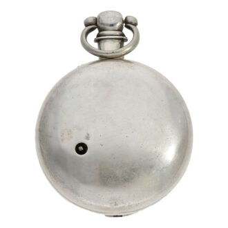 English silver pair-cased watch with Masonic dial Circa 1830