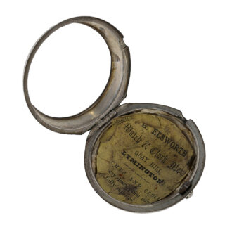 Beautiful and early English Champlevé pair-cased watch Circa 1750
