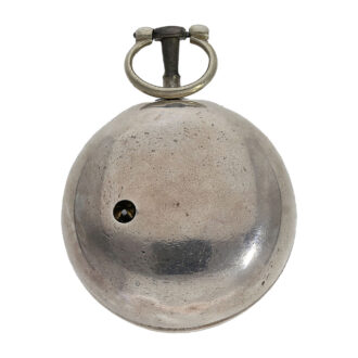 Beautiful and early English Champlevé pair-cased watch Circa 1750
