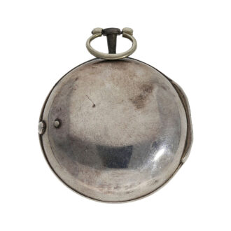 Beautiful and early English Champlevé pair-cased watch Circa 1750