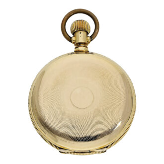 American 18K gold hunting cased pocket watch Circa 1880