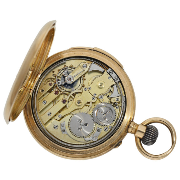 German quarter repeating open faced lever watch Circa 1898 German quarter repeating open faced lever watch Circa 1898