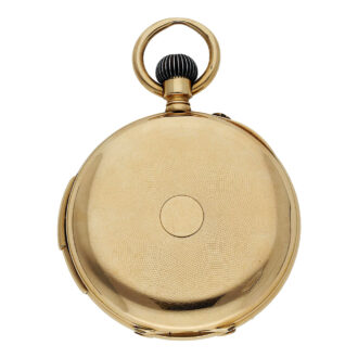 German quarter repeating open faced lever watch Circa 1898