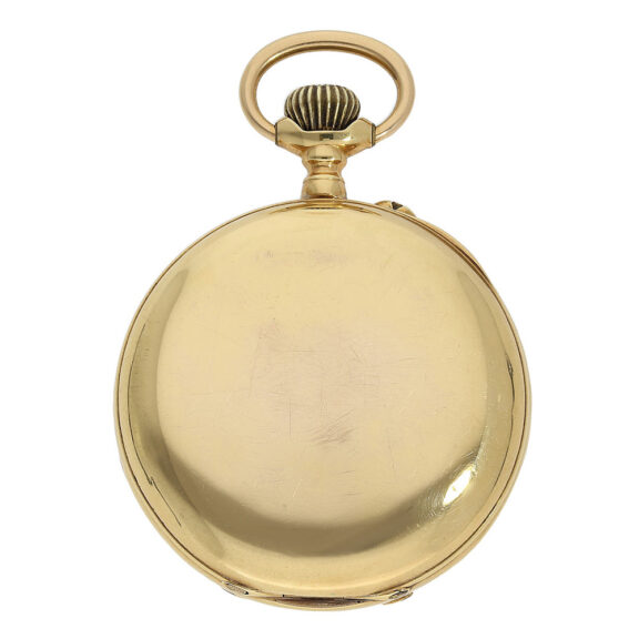 Rare astronomical Swiss pocket watch with 24-hour dial Circa 1890 Rare astronomical Swiss pocket watch with 24-hour dial Circa 1890