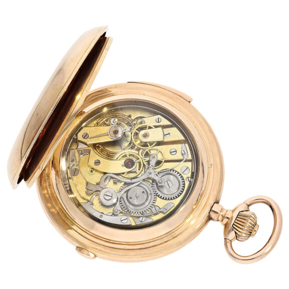 Swiss gold complicated astronomical lever watch Circa 1900 Swiss gold complicated astronomical lever watch Circa 1900
