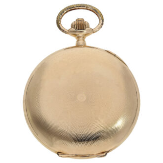 Swiss 18K gold chronometer with detent escapement Circa 1900