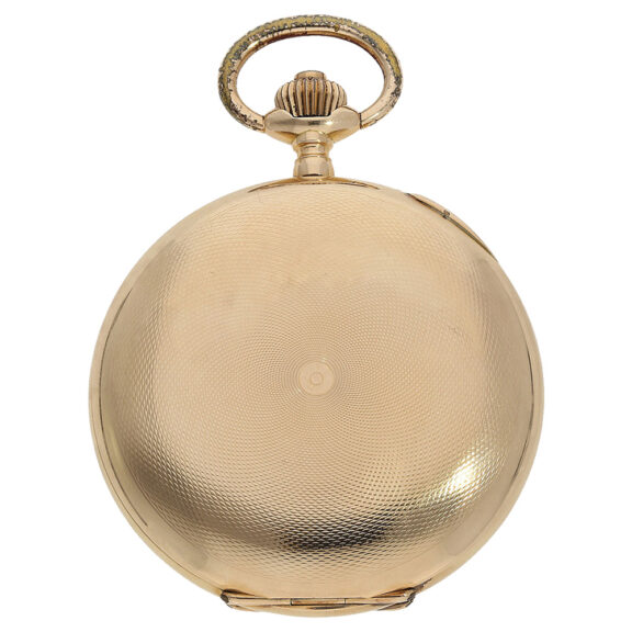 Swiss 18K gold chronometer with detent escapement Circa 1900 Swiss 18K gold chronometer with detent escapement Circa 1900