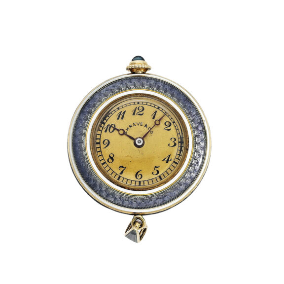 Swiss Art Nouveau watch with matching chain Circa 1910 Swiss Art Nouveau watch with matching chain Circa 1910