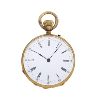 Swiss gold and enamel watch made for the Arab market Circa 1870