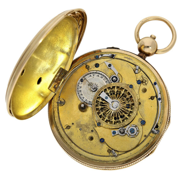 French heavy self-strike and repeating pocket watch Circa 1833 French heavy self-strike and repeating pocket watch Circa 1833