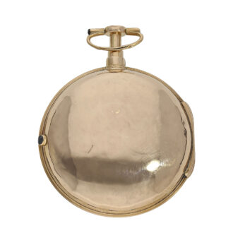 Swiss heavy double-cased verge watch with repeater Circa 1794 Swiss heavy double-cased verge watch with repeater Circa 1794