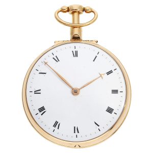 Swiss gold quarter repeating pair-cased pocket watch Circa 1786