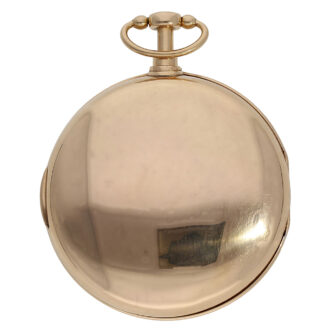 Swiss gold quarter repeating pair-cased pocket watch Circa 1786