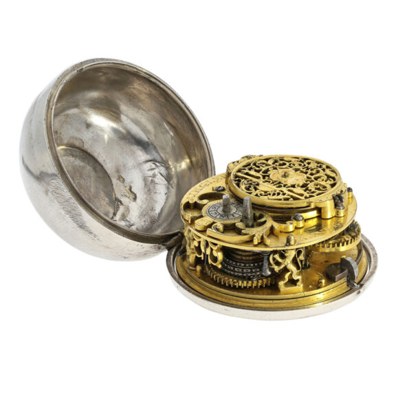 Belgian silver pair-cased verge pocket watch Circa 1730 Belgian silver pair-cased verge pocket watch Circa 1730