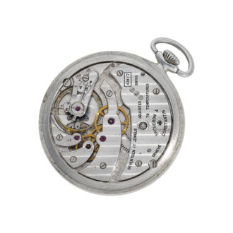 Swiss aluminium open faced presentation watch Circa 1955