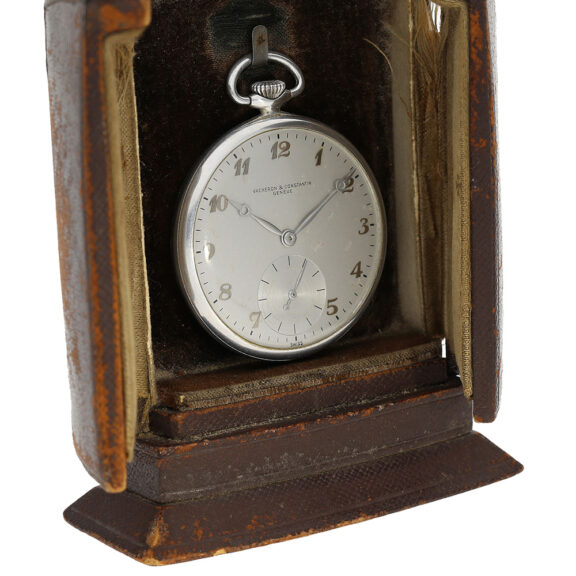 Swiss aluminium open faced presentation watch Circa 1955 Swiss aluminium open faced presentation watch Circa 1955