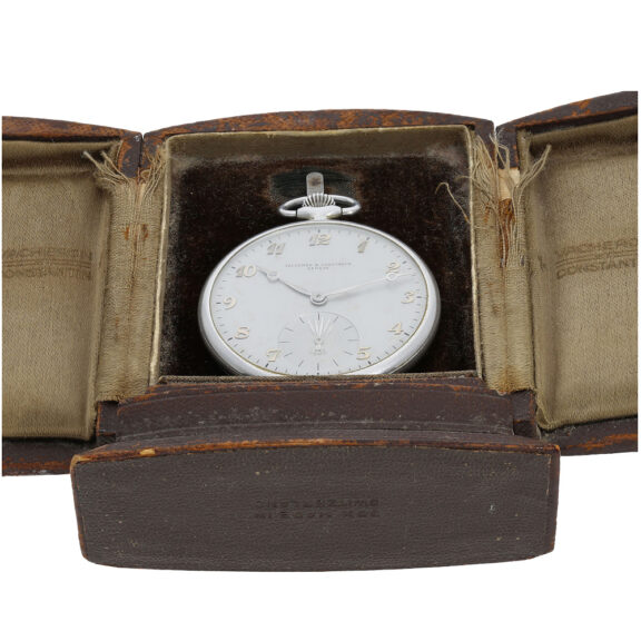 Swiss aluminium open faced presentation watch Circa 1955 Swiss aluminium open faced presentation watch Circa 1955