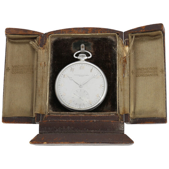Swiss aluminium open faced presentation watch Circa 1955 Swiss aluminium open faced presentation watch Circa 1955