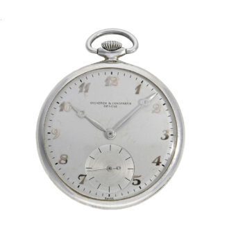 Swiss aluminium open faced presentation watch Circa 1955