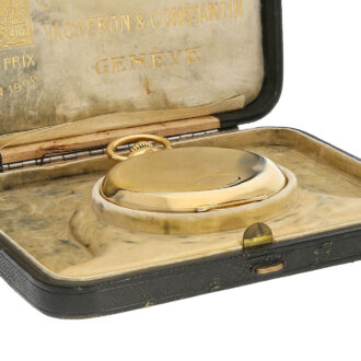Impressive Swiss 18K gold Chronomètre Royal Circa 1910