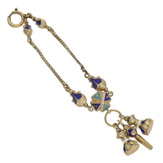 French gold and enamel repeating verge watch Circa 1777