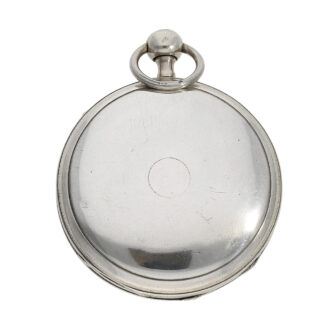 Swiss silver repeating watch with figured automaton Circa 1820