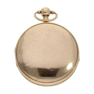 French gold skeletonized open faced pocket watch Circa 1810-1820 French gold skeletonized open faced pocket watch Circa 1810-1820