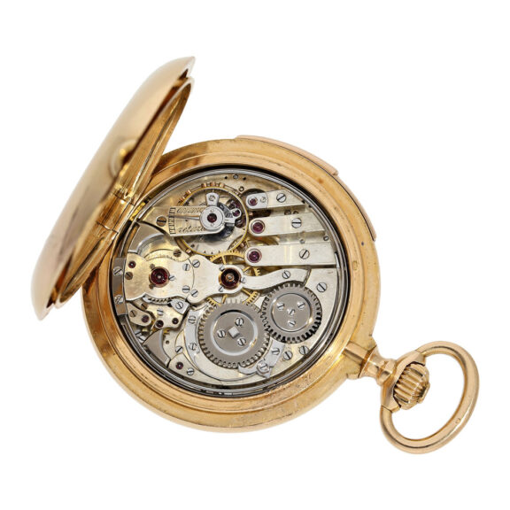Austrian gold hunting cased repeating ladies' watch Circa 1900 Austrian gold hunting cased repeating ladies' watch Circa 1900