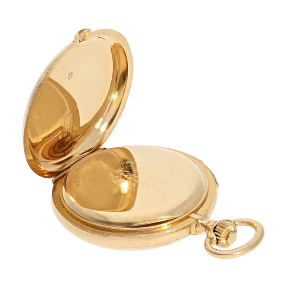 Austrian gold hunting cased repeating ladies' watch Circa 1900 Austrian gold hunting cased repeating ladies' watch Circa 1900