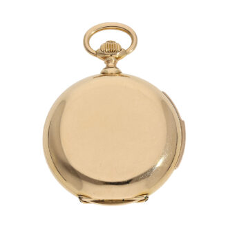 Austrian gold hunting cased repeating ladies' watch Circa 1900