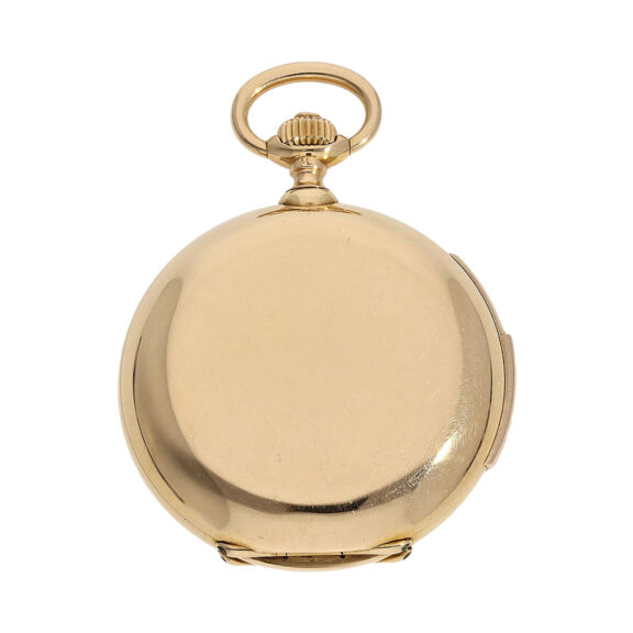 Austrian gold hunting cased repeating ladies' watch Circa 1900 Austrian gold hunting cased repeating ladies' watch Circa 1900