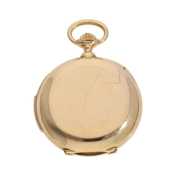 Austrian gold hunting cased repeating ladies' watch Circa 1900 Austrian gold hunting cased repeating ladies' watch Circa 1900