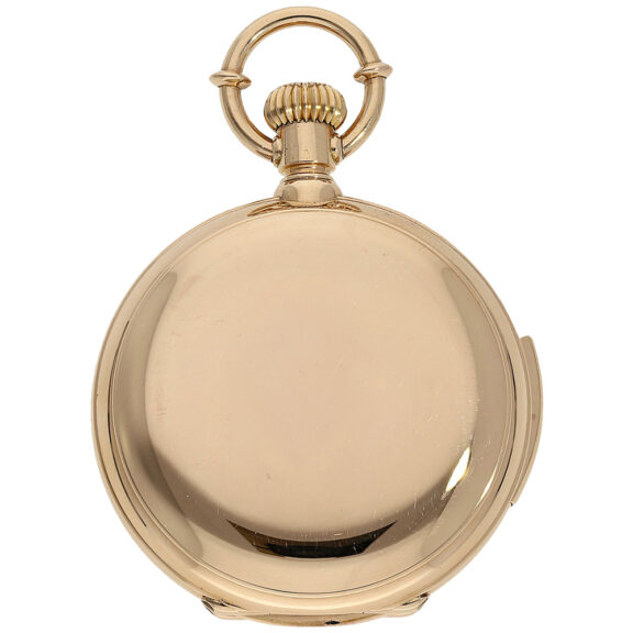 Danish 18K gold minute repeating pocket watch Circa 1880 Danish 18K gold minute repeating pocket watch Circa 1880