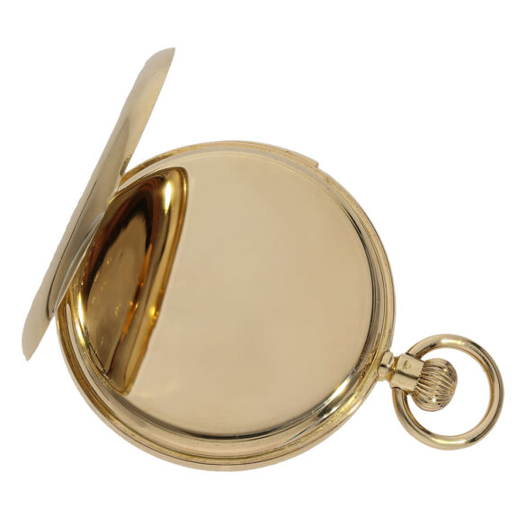 Swiss 14K gold minute repeating lever pocket watch Circa 1910 Swiss 14K gold minute repeating lever pocket watch Circa 1910