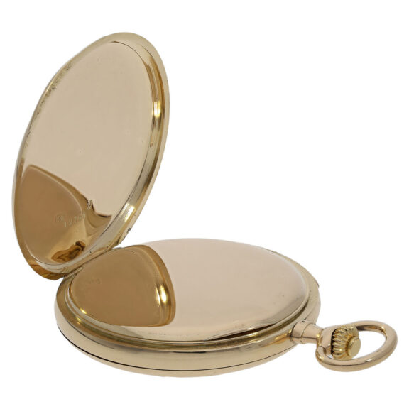 Swiss 18K gold minute repeating lever pocket watch Circa 1875 Swiss 18K gold minute repeating lever pocket watch Circa 1875