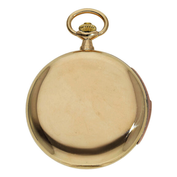 Swiss 18K gold minute repeating lever pocket watch Circa 1875 Swiss 18K gold minute repeating lever pocket watch Circa 1875