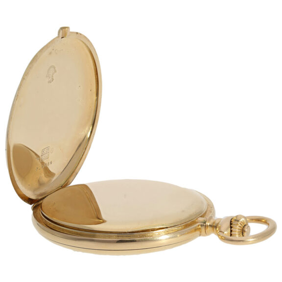Swiss 18K gold minute repeating pocket watch Circa 1920 Swiss 18K gold minute repeating pocket watch Circa 1920