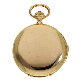 Swiss 18K gold minute repeating pocket watch Circa 1920 Swiss 18K gold minute repeating pocket watch Circa 1920