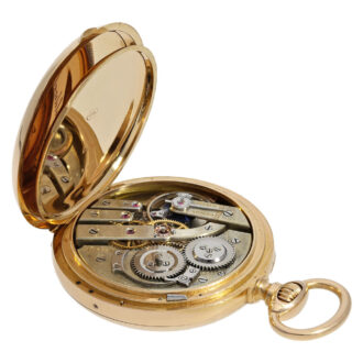 Rare Swiss gold American calendar pocket watch Circa 1870