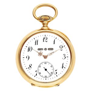 Rare Swiss gold American calendar pocket watch Circa 1870