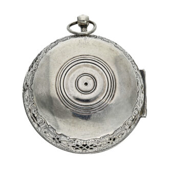 French single handed verge Oignon watch with alarm Circa 1690