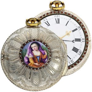 English centre seconds verge for the Chinese market Circa 1770