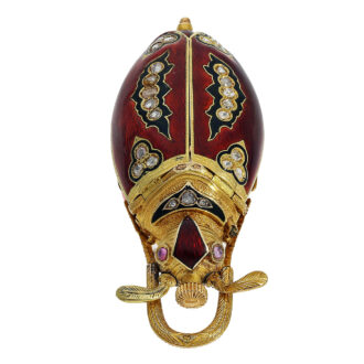 Swiss gold, enamel and diamond set scarab form watch Circa 1880 Swiss gold, enamel and diamond set scarab form watch Circa 1880