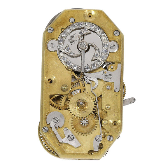 Swiss quarter repeating octagonal-shaped ring watch Circa 1780 Swiss quarter repeating octagonal-shaped ring watch Circa 1780